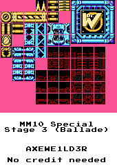 Mega Man 10 - Special Stage 3 (Ballade) Tileset