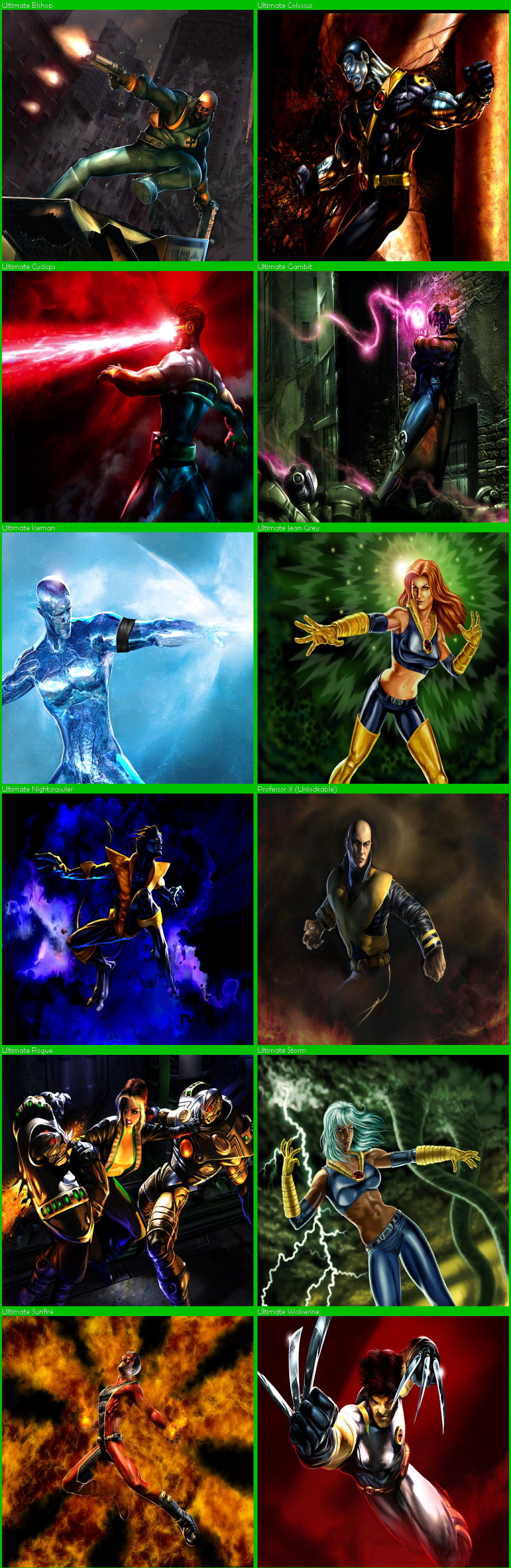 X-Men Legends II: Rise of Apocalypse - X-Men