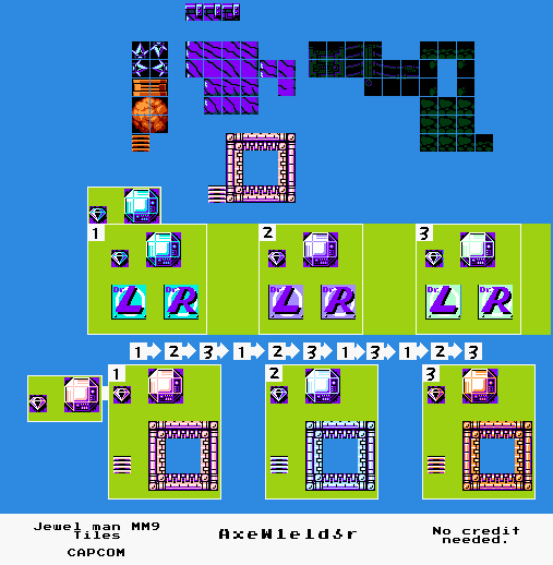 Jewel Man Tileset