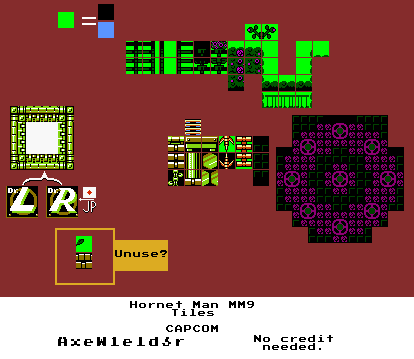 Hornet Man Tileset
