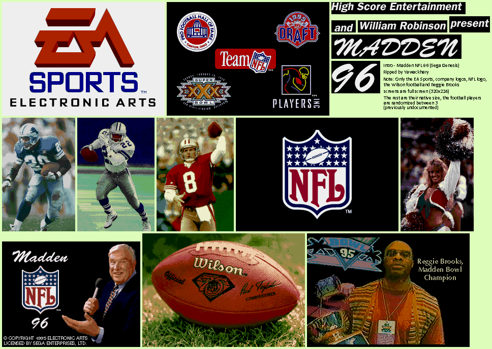 Madden NFL 96 - Intro