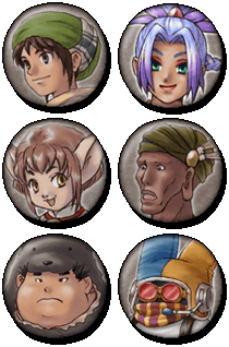 Dark Cloud - Character Portraits