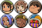 Dark Cloud - Chibi Character Portraits