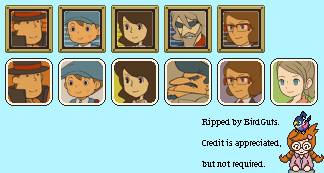 Professor Layton and the Azran Legacy - Dialogue Icons