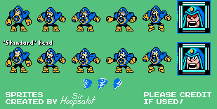 Mega Man Customs - Air Man (Ruby Spears, NES-Style)