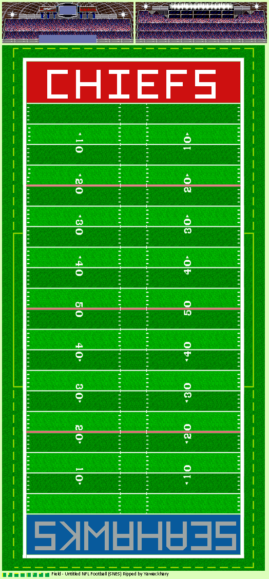 Untitled NFL Football (Prototype) - Field