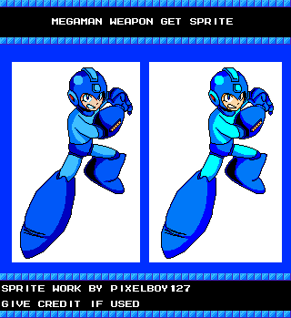 Mega Man Customs - Weapon Get