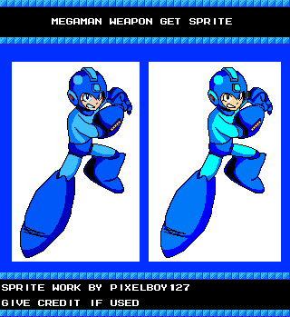 Mega Man (Pixel Art)