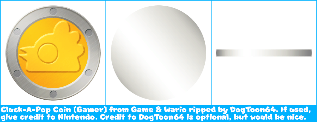 Game & Wario - Cluck-A-Pop Coin