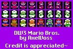 Mario Customs - Mario (Dragon Warrior III NES-Style)