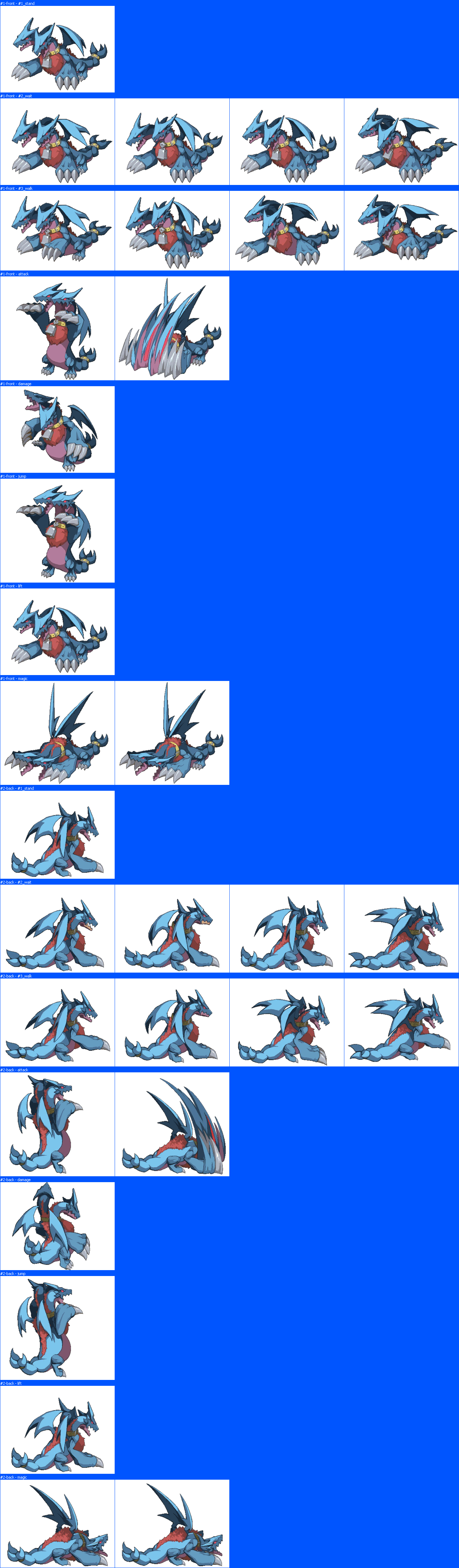 Twin Dragon (Blue)