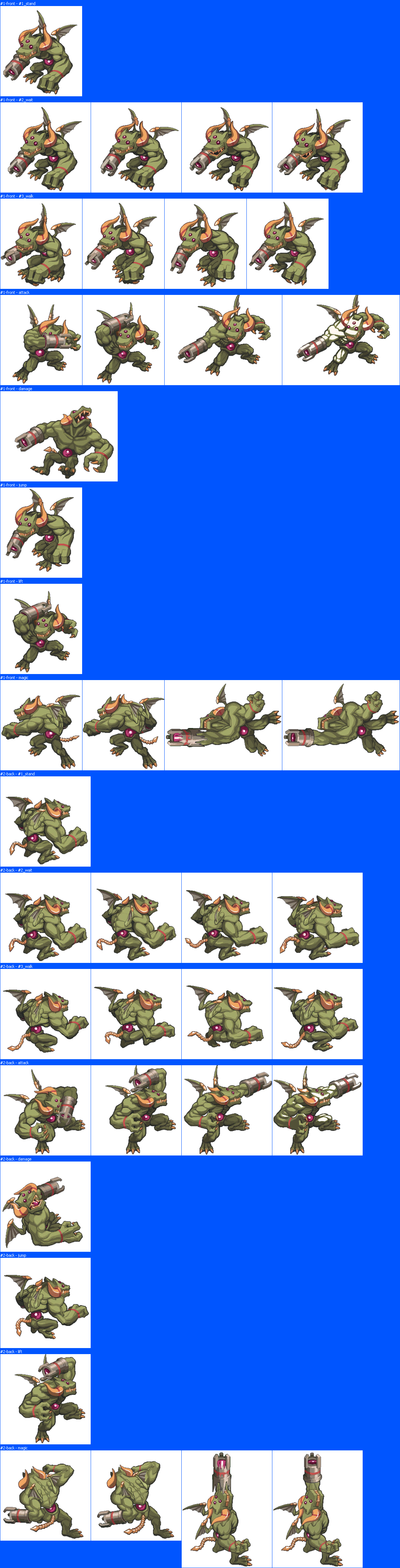 Disgaea RPG - Rifle Demon (Green)