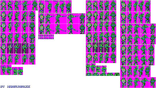 Leonardo (NES, Mega Man 8-bit Deathmatch-Style)