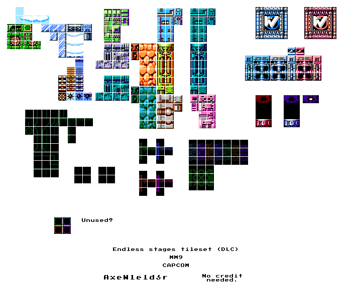 Endless Attack Tileset