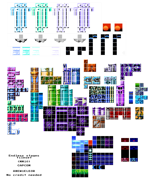 Endless Attack Tileset