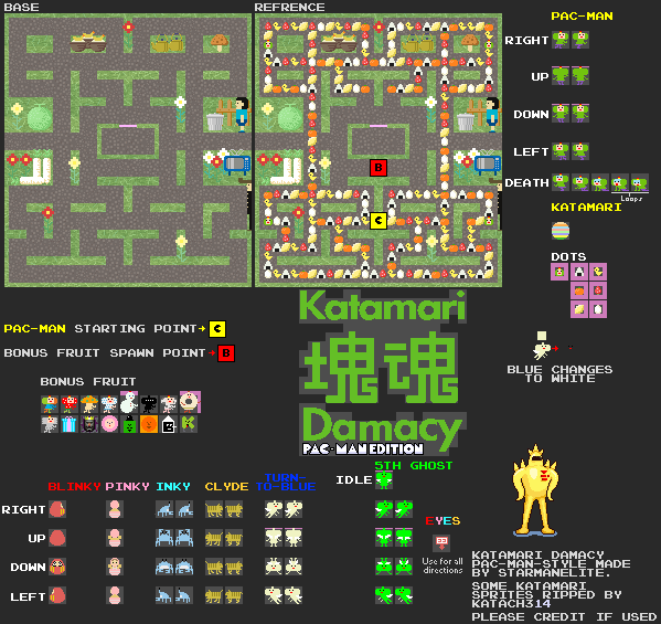 Katamari Damacy (PAC-MAN-Style)