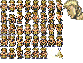 Final Fantasy 6 T-Edition (Hack) - Sabin Rene Figaro (Warrior Monk)