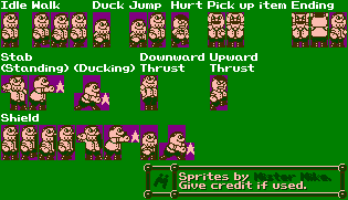 Peter (Zelda 2-Style)