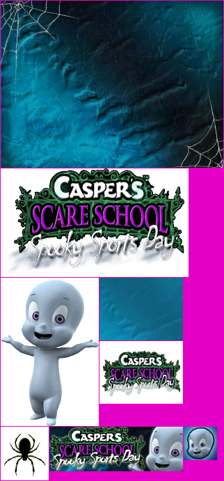 Casper's Scare School: Spooky Sports Day - Wii Banner and Memory Data