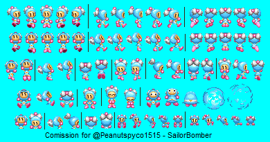Bomberman Customs - Aqua Bomber (Bomberman Party Edition-Style)