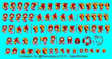 Bomberman Customs - Akabon (Bomberman Party Edition-Style)