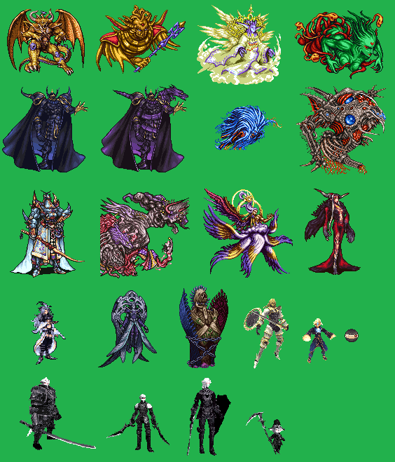 EX Mode Bosses