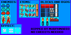 Super Mario Bros. X - NPCs, Blocks, BGOs, and Effect (Zelda series)