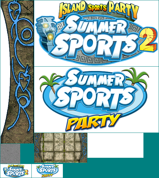 Summer Sports 2: Island Sports Party - Wii Menu Icon And Banner