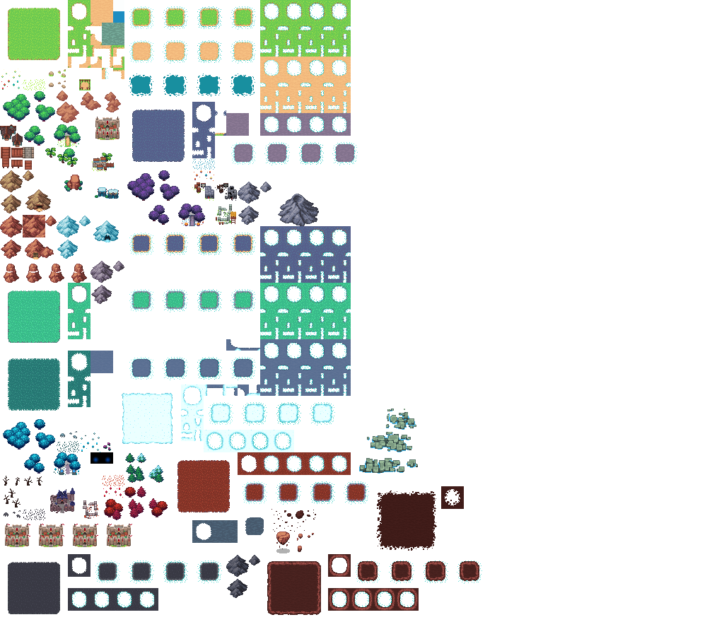 Evoland II - World Map (Present)