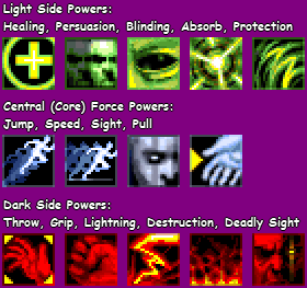 Force Power Icons