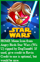 Angry Birds Star Wars - HOME Menu Icon