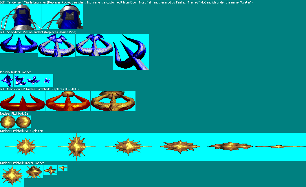 Hell to Pay (DOOM II) - Weapon Replacements