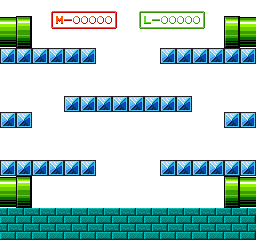 Super Mario All-Stars: Super Mario Bros. 3 - Battle Mode Arena (Type 1 & 2)