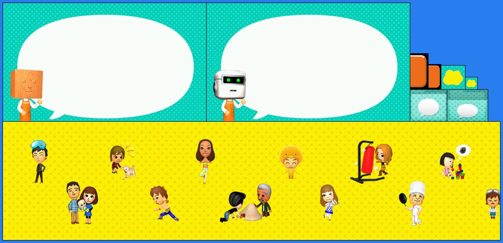 Tomodachi Life: Speech Balloon/Bubble