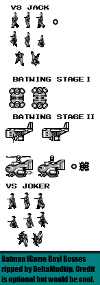 Batman - Bosses