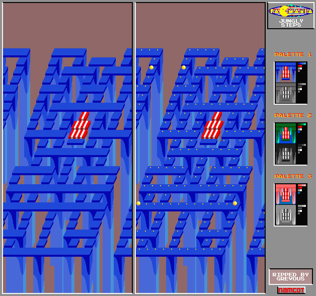 Pac-Mania (MSX2) - Jungly Steps