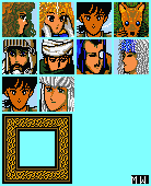 Dante (MSX2) - Portraits