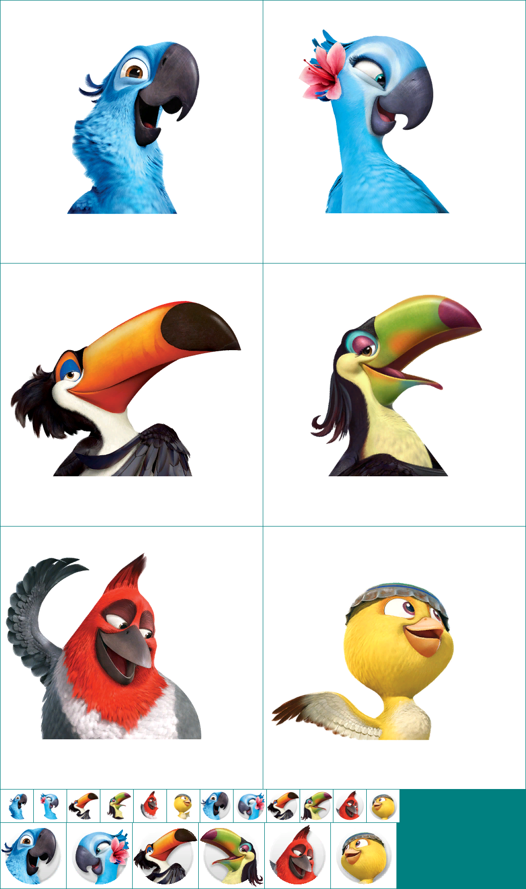 Character Icons