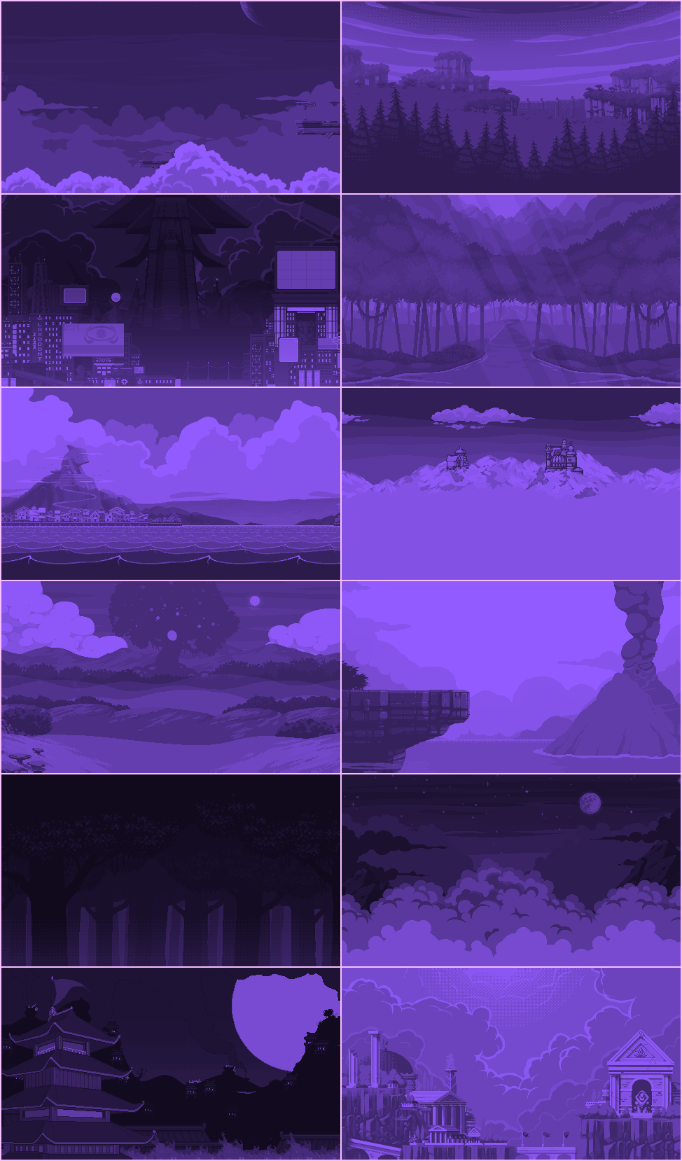 Rivals of Aether - Victory Backgrounds