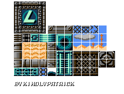 Mega Man Customs - Oil Man Tileset (MM9-Style)