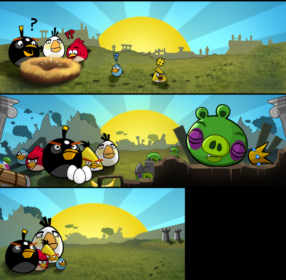 Angry Birds - Early Cutscene Base