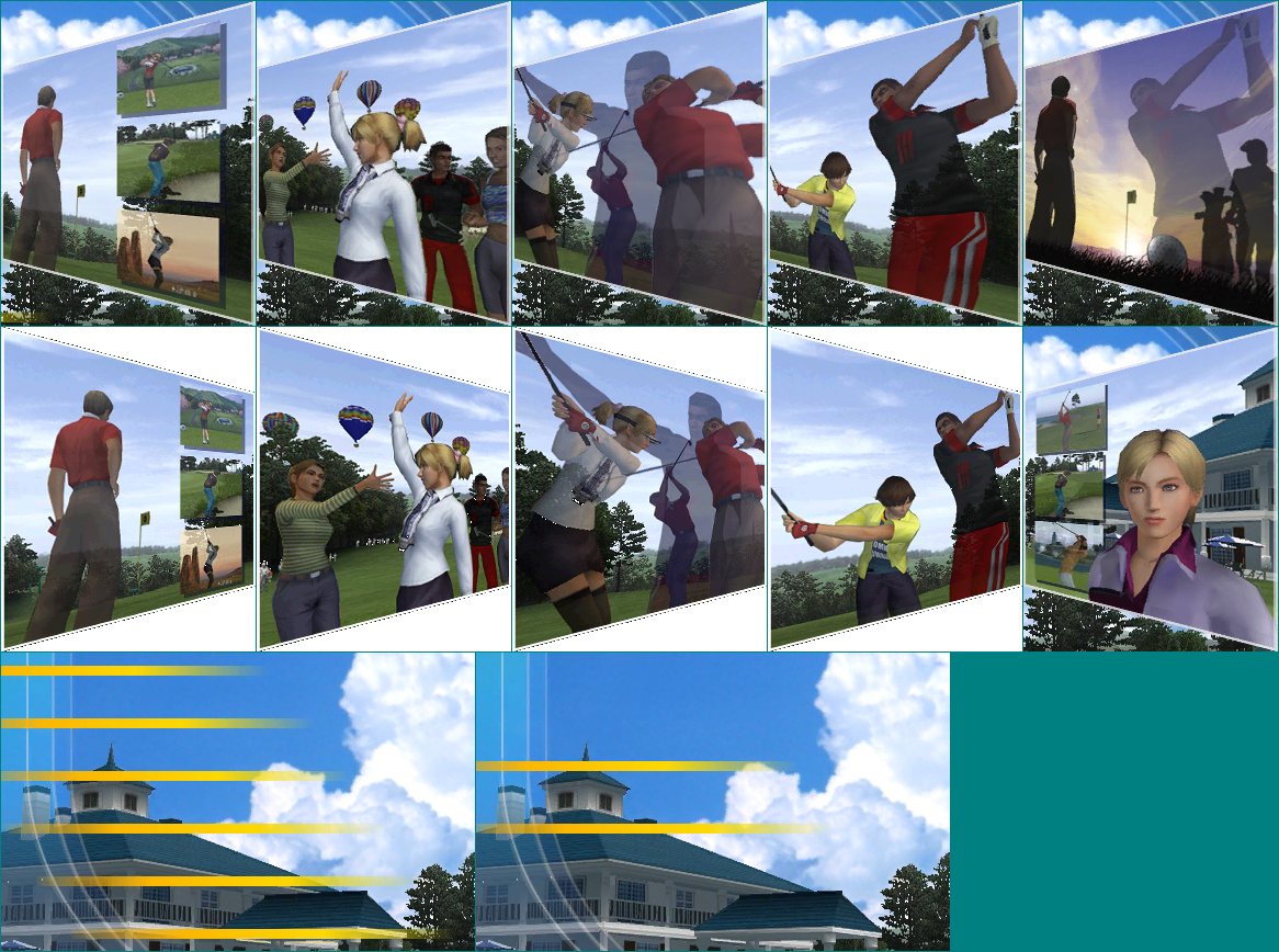 Legend of Golfer - Standard Game, Championship & Mini Game Select