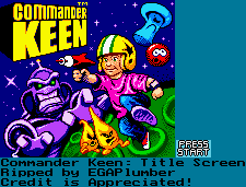 Commander Keen - Title Screen