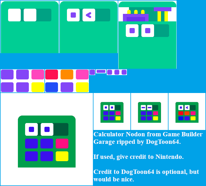 Game Builder Garage - Calculator Nodon