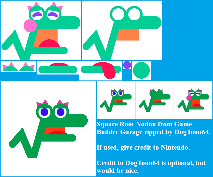 Game Builder Garage - Square Root Nodon