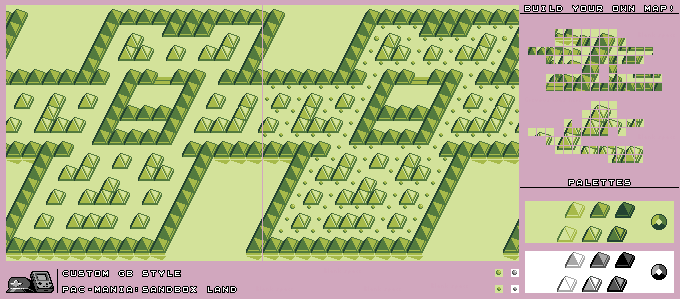 Sandbox Land (Game Boy-Style)