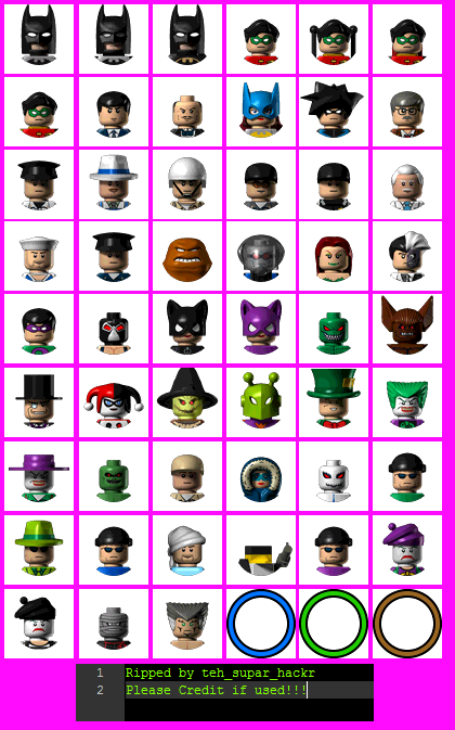 Character Icons