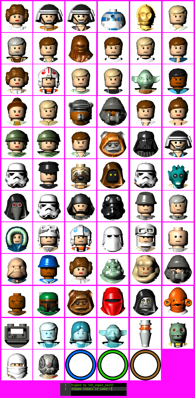 Character Icons