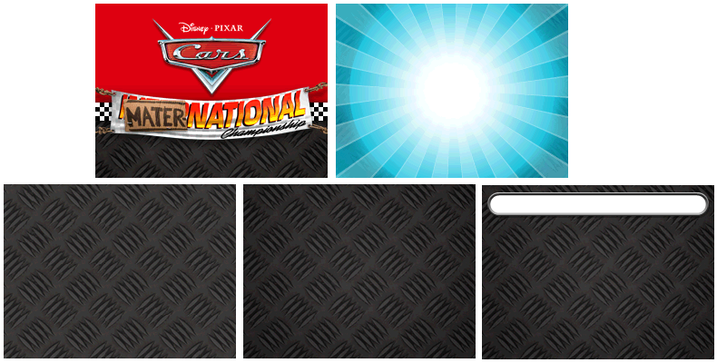 Cars: Mater-National Championship - Menu Backgrounds