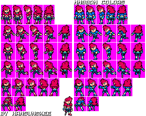Cartoon Network Customs - Red Action (Mega Man 8-bit Deathmatch-Style)